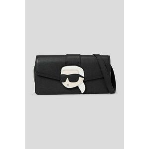 Karl Lagerfeld poseta de piele culoarea negru imagine