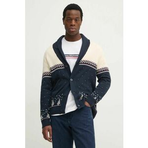 Lindbergh cardigan bărbați, culoarea bleumarin, 30-805059 imagine