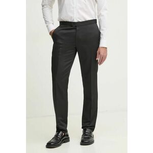 Joop! pantaloni bărbați, culoarea negru, drept, 30045068 imagine