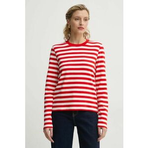 Marc O'Polo longsleeve din bumbac culoarea roșu, 5000005466 imagine