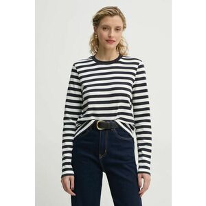 Marc O'Polo longsleeve din bumbac culoarea bleumarin, 5000005466 imagine