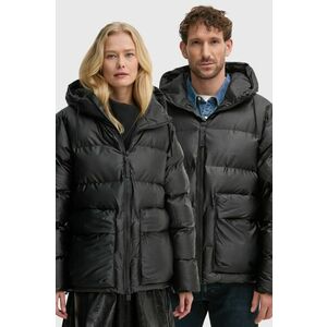 Rains geacă Alta Puffer Cargo Jacket W3T3 culoarea negru, de iarnă, 15350-84 imagine