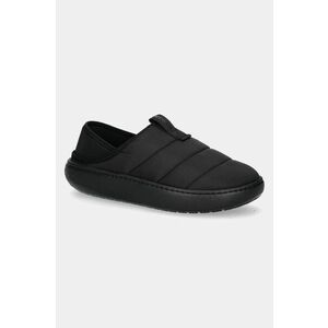 Crocs papuci de casă Classic Puff Moc culoarea negru, 210706 imagine