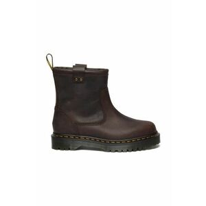 Dr. Martens cizme de piele Anistone Lo femei, culoarea maro, cu toc plat, DM31880201 imagine