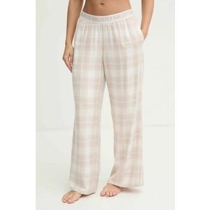 Hollister Co. pantaloni de pijama femei, culoarea bej, KI346-4066 imagine