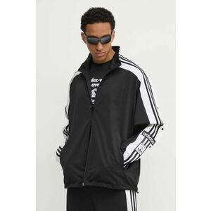 adidas Originals bluza Megabreak Jacket barbati, culoarea negru, modelator, JN0810 imagine