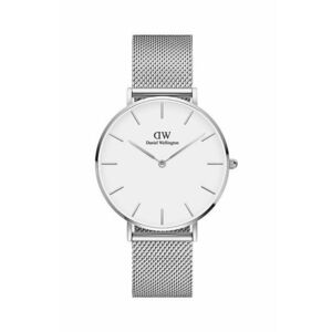 Daniel Wellington ceas Petite 36 Sterling femei, culoarea argintiu imagine