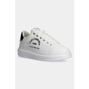 Karl Lagerfeld sneakers din piele KAPRI MENS culoarea alb, KL52539K imagine