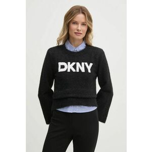 Dkny pulover femei, culoarea negru, DJ4R0504 imagine