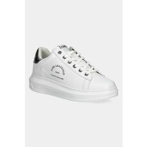 Karl Lagerfeld sneakers din piele KAPRI culoarea alb, KL62538K imagine