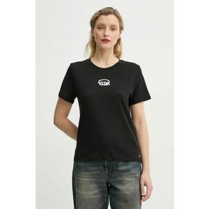 G-Star Raw tricou din bumbac femei, culoarea negru, D26417-C954 imagine