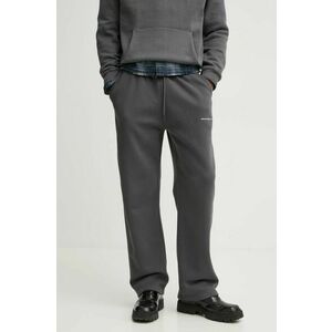 Abercrombie & Fitch pantaloni de trening culoarea gri, neted, KI134-4112 imagine