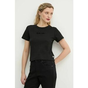 G-Star Raw tricou din bumbac femei, culoarea negru, D26423-C812 imagine