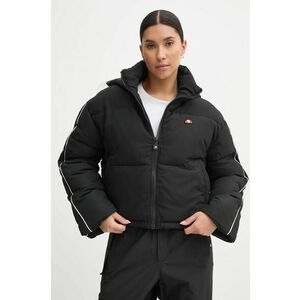 Ellesse geaca KSAMIL femei, culoarea negru, de tranzitie, oversize, SGX20932 imagine