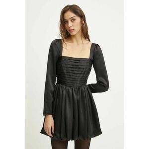 Abercrombie & Fitch rochie culoarea negru, mini, evazati, KI159-5085 imagine