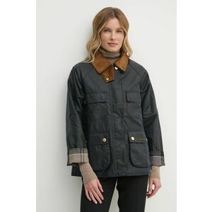 Barbour geaca femei, culoarea albastru marin, de tranzitie, LWX1446NY71 imagine