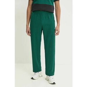 adidas Originals pantaloni de trening Q12 MONOGRAM TR culoarea verde, neted, JD0699 imagine