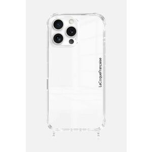 LaCoqueFrançaise etui pentru telefon iPhone 16 Pro Max culoarea transparent imagine