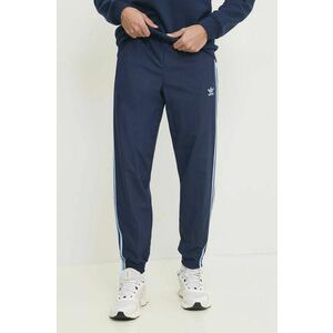 adidas Originals pantaloni Firebird barbati, culoarea albastru marin, modelator, JP1249 imagine