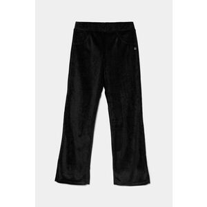 United Colors of Benetton pantaloni de catifea pentru copii culoarea negru, neted, 37JBCF05J imagine