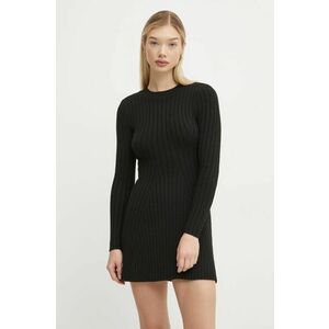 Hollister Co. rochie culoarea negru, mini, evazati, KI359-4341 imagine