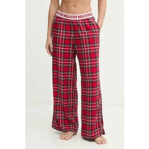 Hollister Co. pantaloni de pijama femei, culoarea rosu, KI346-4040 imagine