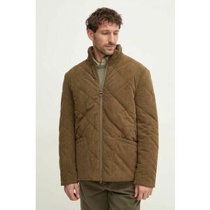 Barbour geaca barbati, culoarea verde, de tranzitie, oversize, MQU1836BR51 imagine