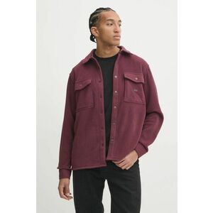 Billabong cămașă din lână Furnace culoarea bordo, cu guler clasic, regular, EBYFT00129 imagine