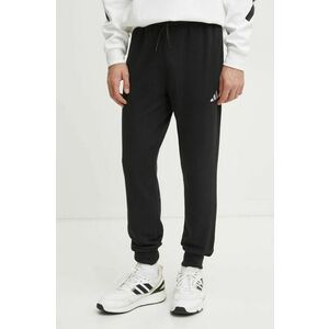 adidas pantaloni de trening Feelcozy culoarea negru, neted, JE3854 imagine