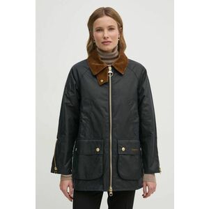 Barbour geaca femei, culoarea albastru marin, de tranzitie, LWX1447NY71 imagine