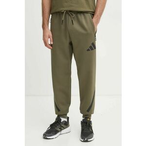 adidas pantaloni de trening Z.N.E. culoarea verde, cu imprimeu, JC7915 imagine