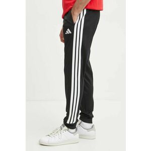 adidas pantaloni de trening M 3S TR RT PT culoarea negru, cu imprimeu, JI8809 imagine