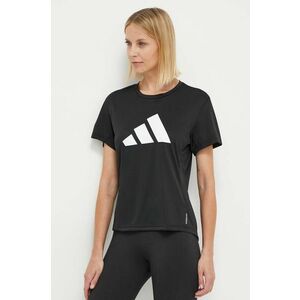 adidas Performance tricou de alergare Run It culoarea negru IL7227 imagine