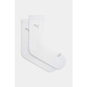 Puma sosete 2-pack femei, culoarea alb, 938380 imagine