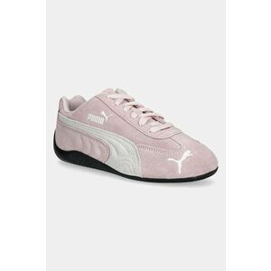 Puma sneakers din piele intoarsă Speedcat OG culoarea roz, 398846 imagine