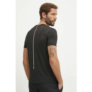 Boss Green tricou barbati, culoarea negru, neted, 50533794 imagine