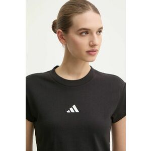 adidas tricou din bumbac Future Icons femei, culoarea negru, JE4000 imagine