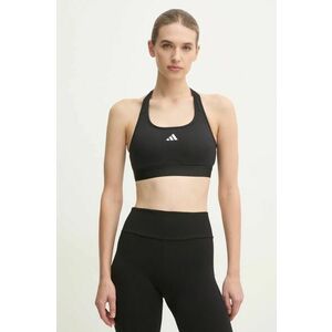 adidas Performance sutien sport PowerReact culoarea negru, JG1406 imagine