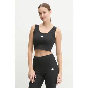 adidas top Essentials femei, culoarea negru, JE1321 imagine