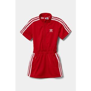 adidas Originals rochie fete culoarea rosu, mini, evazati, JC9169 imagine