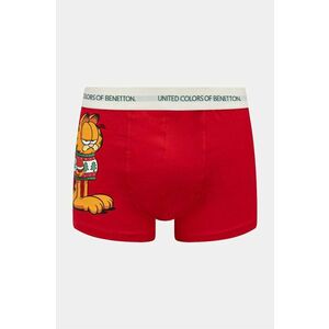 United Colors of Benetton boxeri x GARFIELD barbati, culoarea rosu, 32IM2X017 imagine