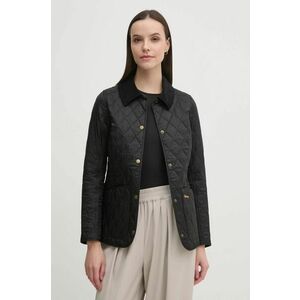 Barbour geaca femei, culoarea negru, de tranzitie imagine