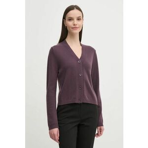 Sisley cardigan din lana culoarea albastru marin, light, 1044M602A imagine