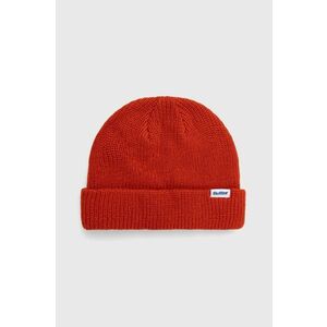 Butter Goods căciulă Wharfie Beanie culoarea roșu, din tricot gros, BGQ3235704 imagine