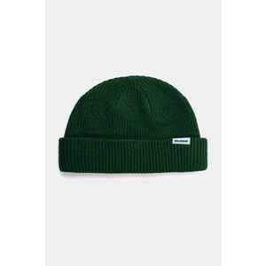 Butter Goods caciula Wharfie Beanie culoarea verde, din tesatura neteda, BG243810 imagine