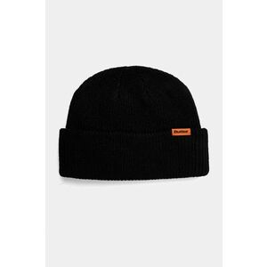 Butter Goods caciula Tall Wharfie Beanie culoarea negru, BG243811 imagine