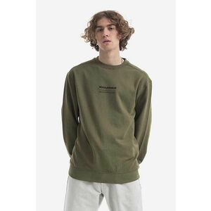 Maharishi hanorac de bumbac bărbați, culoarea verde, cu imprimeu 7011.OLIVE-OLIVE imagine