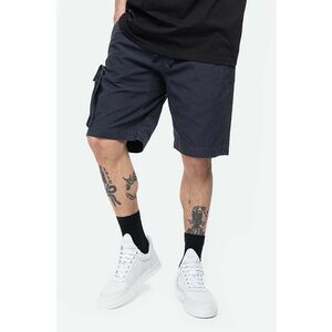 Maharishi pantaloni scurți din bumbac culoarea negru 2092.BLACK-BLACK imagine