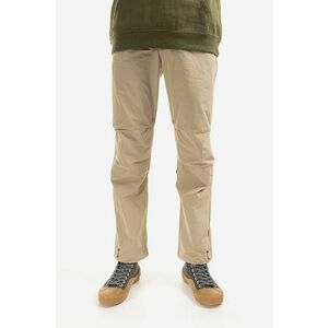 Maharishi pantaloni Original Dragon bărbați, culoarea bej, drept 8127SAND-SAND imagine