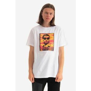 Maharishi tricou din bumbac Warhol Polaroid Portrait T-Shirt OCJ culoarea alb, cu imprimeu 9711.WHITE-WHITE imagine